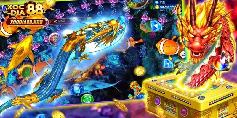 Kho game bắn cá ăn tiền đa dạng, nhiều cấp độ